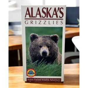Alaskas Video Postcards Grizzlies VHS Video Wildlife Bears Documentary 1990s